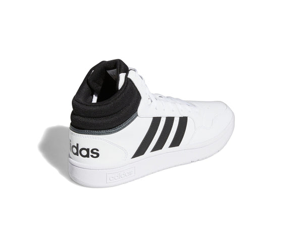 Zapatilla Adidas Hoops 3.0 Mid Hombre Blanco