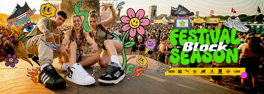 Guía festivalera: elige tus zapatillas para la temporada 2026