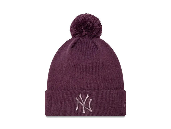 Beanie New Era Mlb New York Yankees Mor Unisex Morado