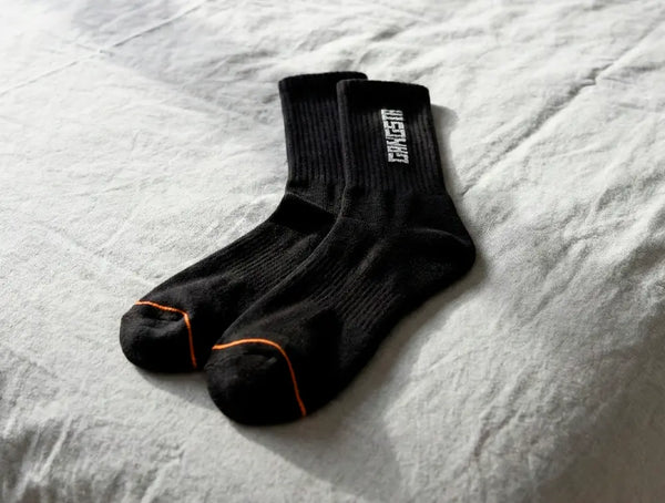 Calcetin Gangsta Mid Brand Unisex Negro Gangsta