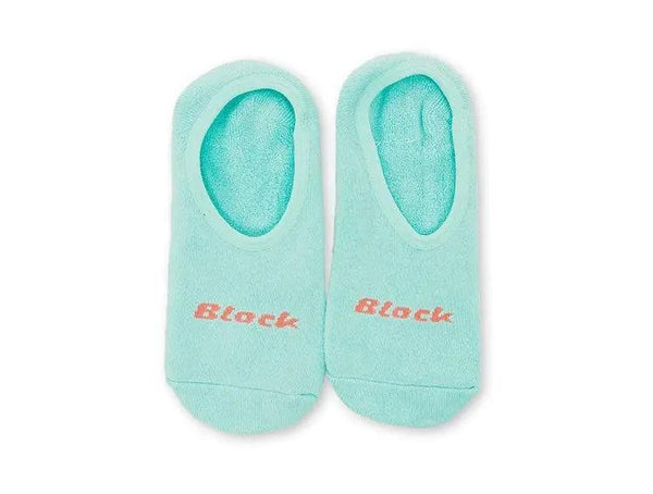 Calcetin Invisible Block No Show Unisex Aqua