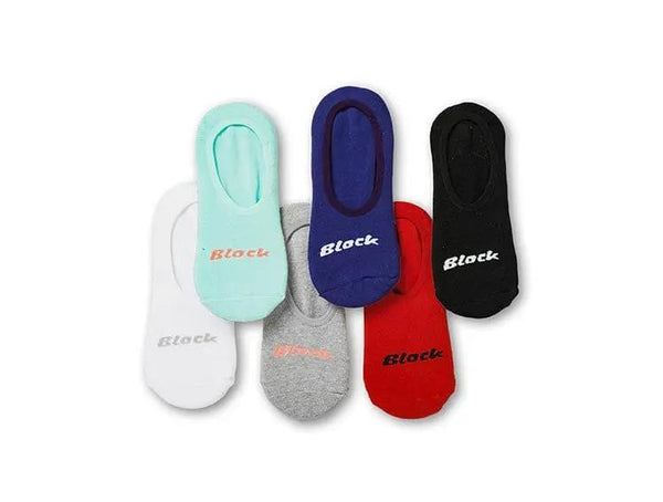 Calcetin Invisible Block No Show Unisex Gris Melange