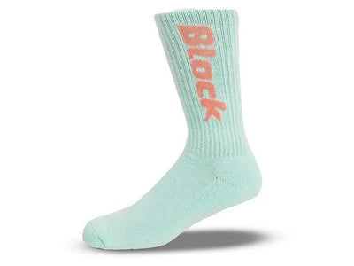 Calcetin Largo Block Unisex Aqua