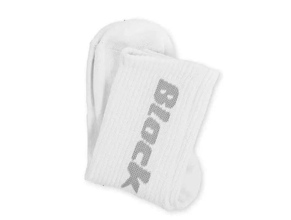 Calcetin Largo Block Unisex Blanco