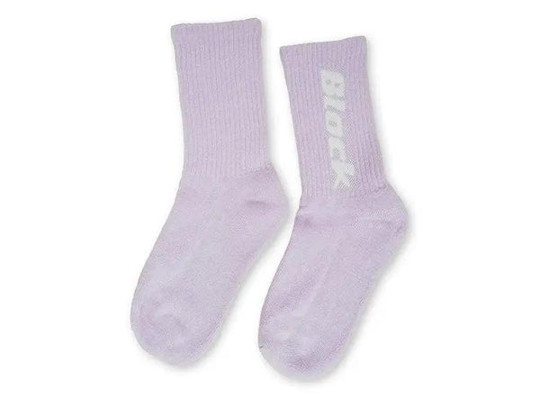Calcetin Largo Block Unisex Lila