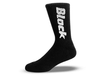 Calcetin Largo Block Unisex Negro