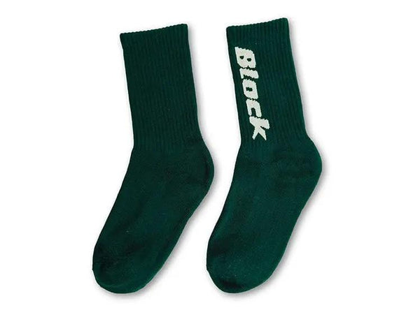 Calcetin Largo Block Unisex Verde