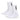 Calcetin Largo Gangsta Mid Brand 2 pack Unisex Blanco