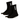 Calcetin Largo Gangsta Mid Brand 2 pack Unisex Negro