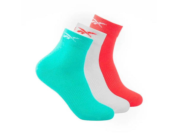 Calcetines Reebok Act Core Ankle Sock 3P Unisex Fucsia - Rosado - Blanco