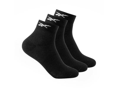 Calcetines Reebok Act Core Ankle Sock 3P Unisex Negro