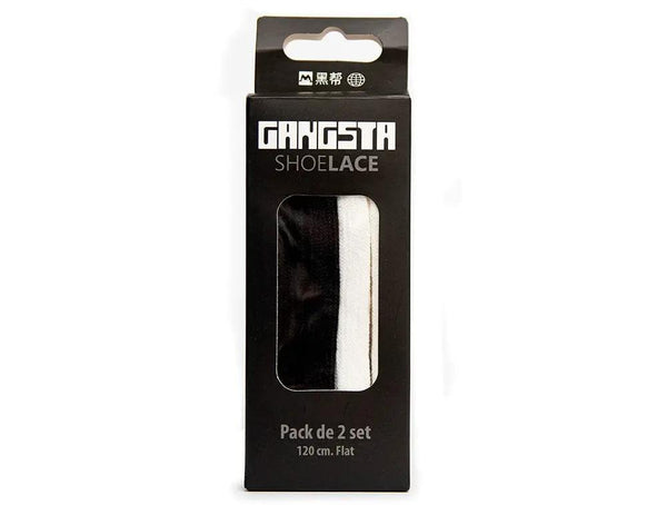 Cordones Gangsta Corp Unisex Negro