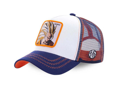 Jockey Capslab Dbz Goku Blond Unisex Blanco