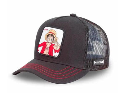 Jockey Capslab One Piece Luffy Unisex Negro