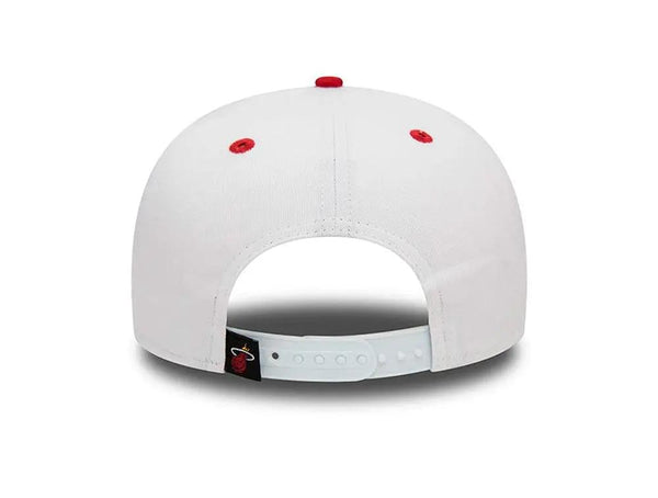 Jockey New Era Miami Heat Unisex Blanco