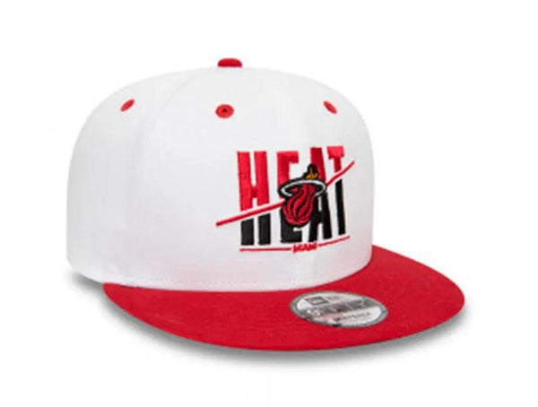 Jockey New Era Miami Heat Unisex Blanco