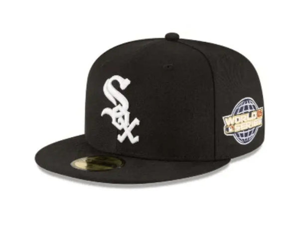 Jockey New Era Mlb 5950 Wool Ws Chicago White Sox 2005 Unisex Negro