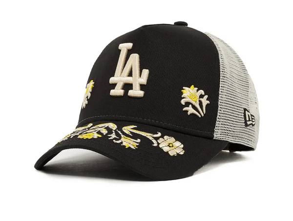 Jockey New Era Mlb 940 Los Angeles Dodgers Unisex Floral Negro