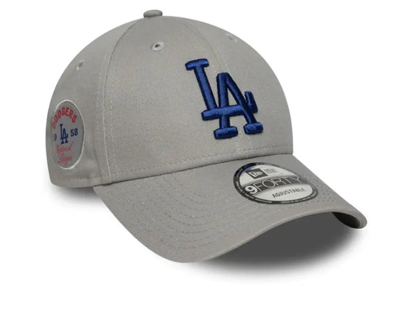 Jockey New Era Mlb 940 Los Angeles Dodgers Unisex Gris