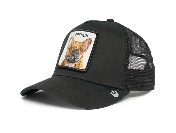 Jockey Trucker Goorin Bros The French Frenchie Unisex Negro