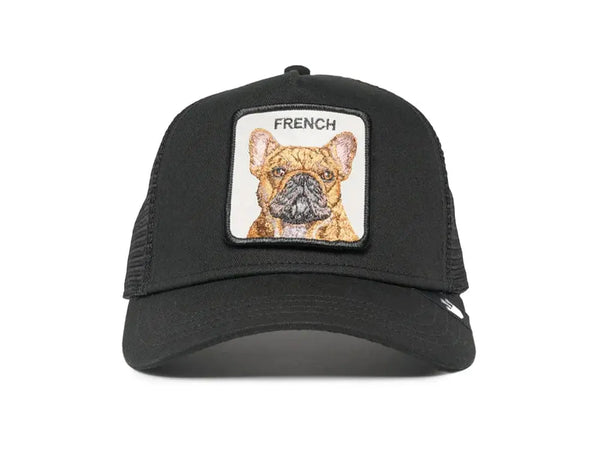 Jockey Trucker Goorin Bros The French Frenchie Unisex Negro