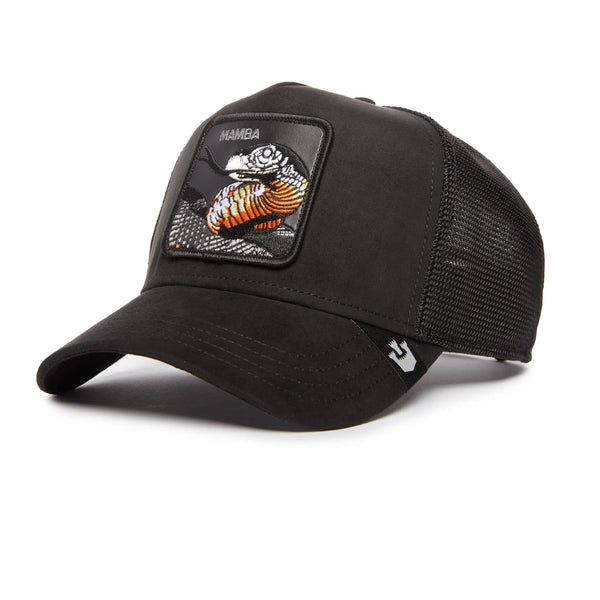 Jockey Trucker Goorin Bros The Suede Mamba Unisex Negro