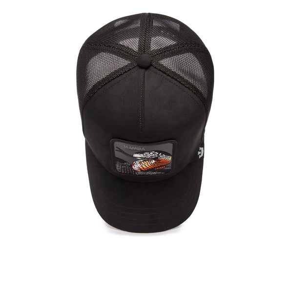 Jockey Trucker Goorin Bros The Suede Mamba Unisex Negro