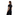 Polera Converse Slim Star Chevron Mujer Negro