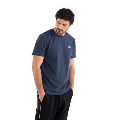 Polera  Converse Small Star Chevron Hombre Azul