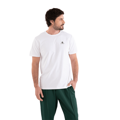 Polera Converse Small Star Chevron Unisex Blanco
