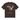 Polera Manga Corta More Amor Ascend Swan Aluna Hombre Cafe