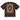 Polera Manga Corta More Amor I Love Wooden Horse Boxy Fit Nanai Hombre Cafe