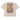 Polera Manga Corta More Amor Tecuani Tiger Boxy Fit Nico Arancibia Hombre Beige