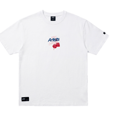 Polera Manga Corta Whatup Hombre Blanco