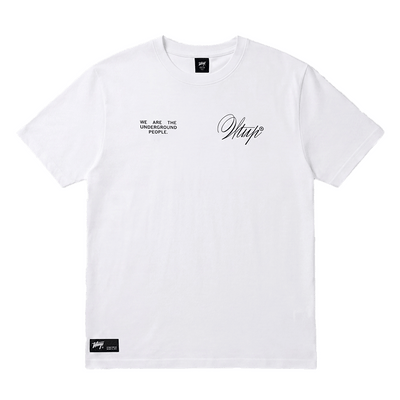 Polera Manga Corta Whatup Hombre Blanco