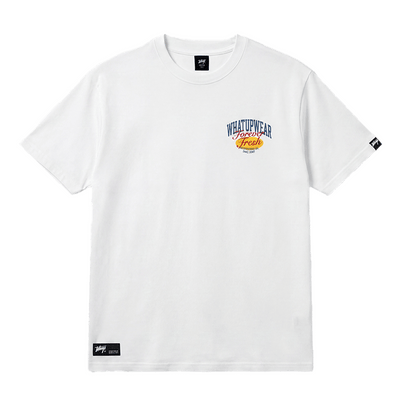 Polera Manga Corta Whatup Hombre Blanco