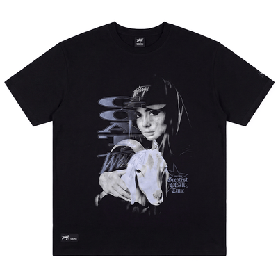 Polera Manga Corta Whatup Hombre Negro