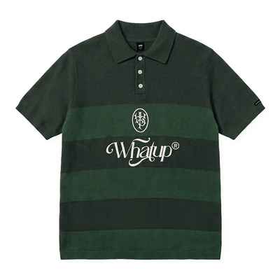 Polera Manga Corta Whatup Hombre Verde