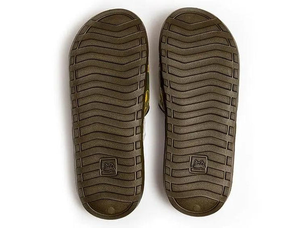 Sandalia Gangsta Camo Hombre Cafe