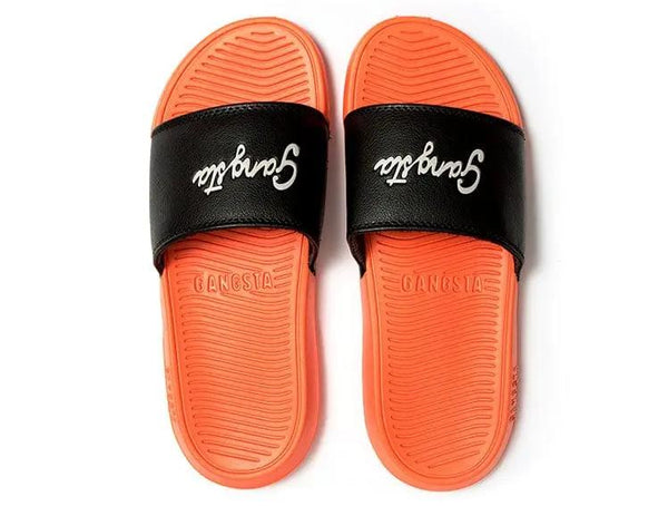 Sandalia Gangsta Script  Hombre Naranjo