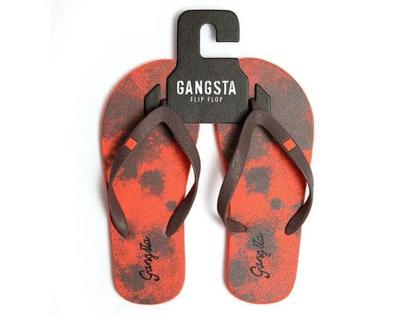Sandalia Gangsta Tie Dye Hombre Rojo