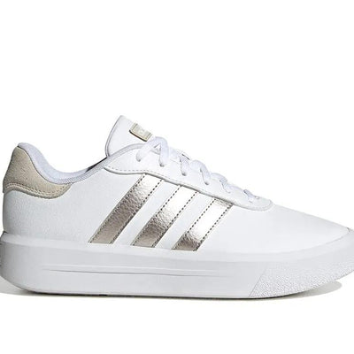Zapatilla Adidas Court Plataforma Mujer Blanco
