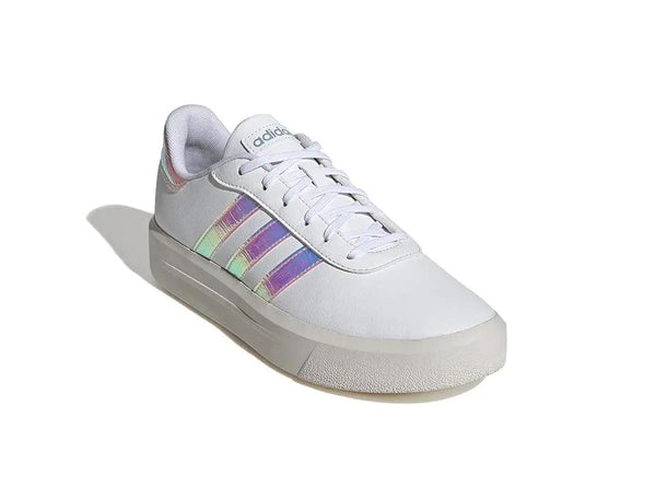 Zapatilla Adidas Court Plataforma Mujer Blanco