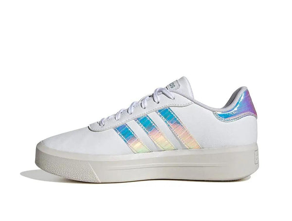 Zapatilla Adidas Court Plataforma Mujer Blanco