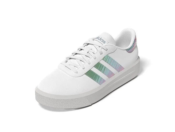 Zapatilla Adidas Court Plataforma Mujer Blanco