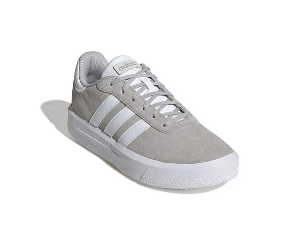 Zapatilla Adidas Court Platform Suede Mujer Gris