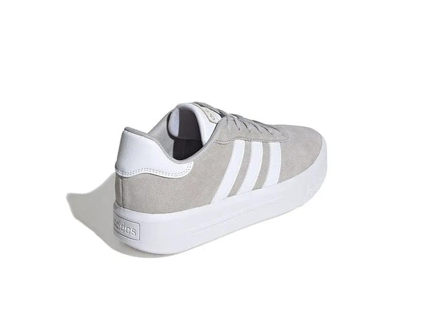 Zapatilla Adidas Court Platform Suede Mujer Gris