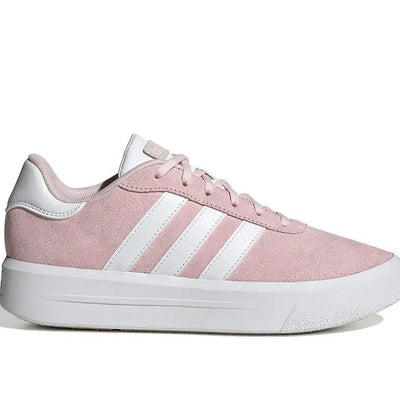 Zapatilla Adidas Court Suede Mujer Blanco