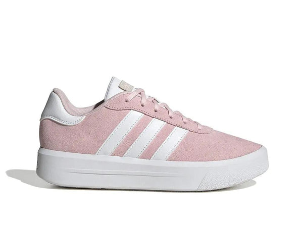 Zapatilla Adidas Court Suede Mujer Blanco