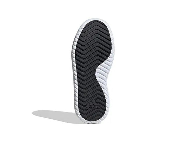 Zapatilla Adidas Grand Court Plataforma Cuero Mujer Blanco